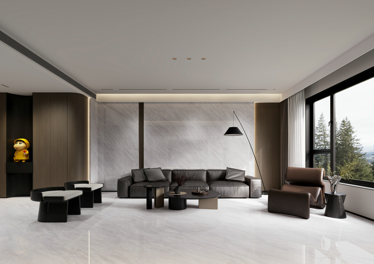 云影素灰 QCJ8135LW201A 效果圖