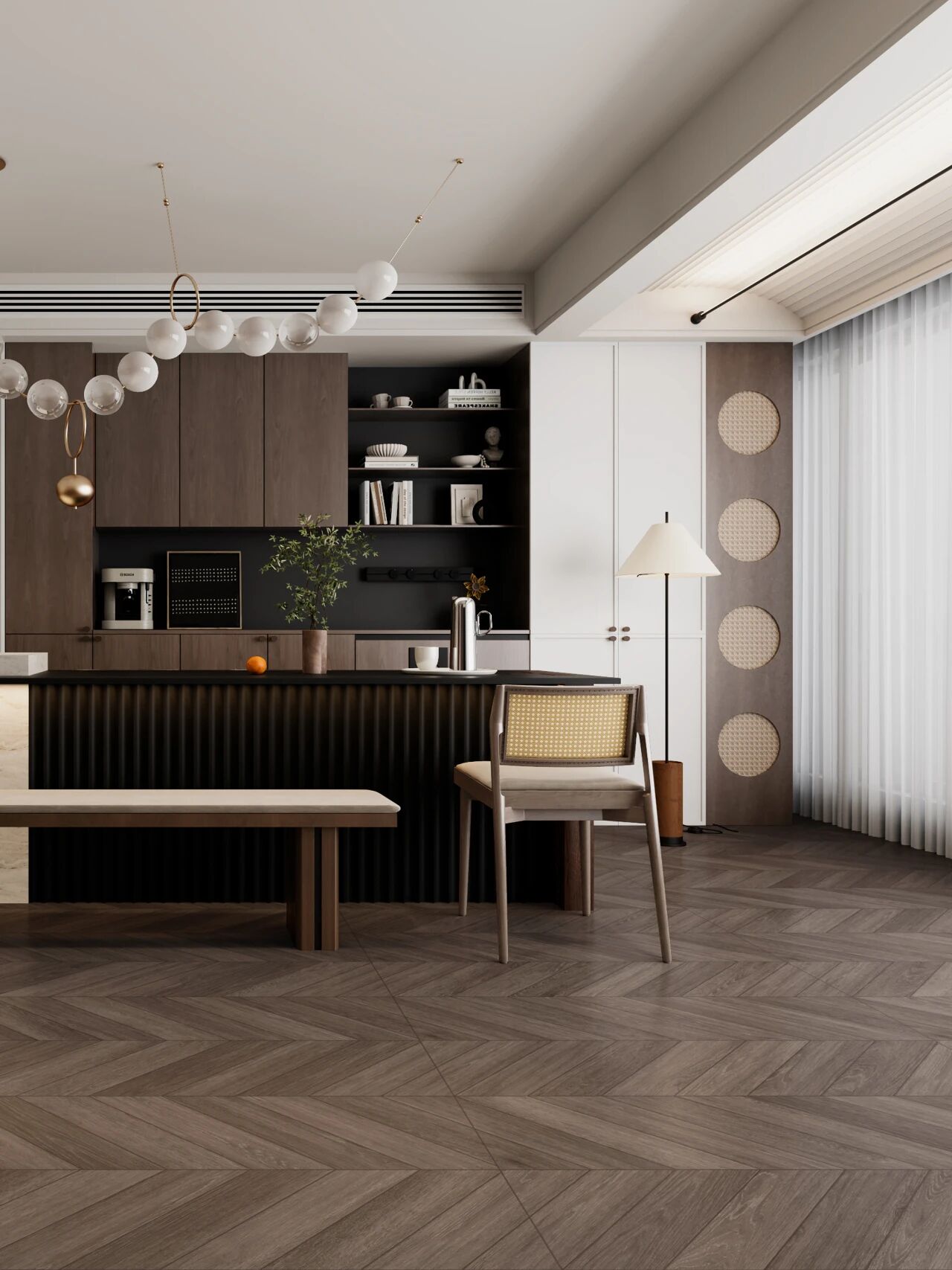 木紋磚贏麻了，美到電視劇都來家里取景(圖2)